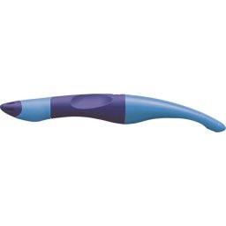STABILO Rollertoll, 0,5 mm, jobbkezes, kék tolltest, STABILO "EASYoriginal Start", kék