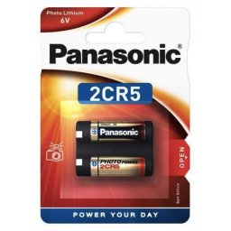 PANASONIC Lithium - FOTÓ akkumulátor 2CR-5L / 1BP 6V (bliszter - 1db)