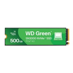WD GREEN SSD 500GB SN3000 Powered by SanDisk, PCIe Gen4x4, M.2 2280, (R:5000/W:4100 MB/s)