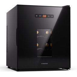 Klarstein Silent Vino 16 Uno, Borhűtő, 1 zóna / 16 palack (HEA-silent-16-black)