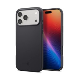 SPIGEN SILICONE FIT MAG szilikon telefonvédő (ütésállóság, MagSafe) FEKETE Apple iPhone 17 Pro