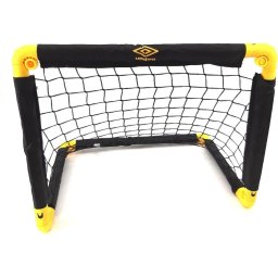 Umbro Mini Focikapu 50x44x44cm, összecsukható, hálós, 2 cövekkel