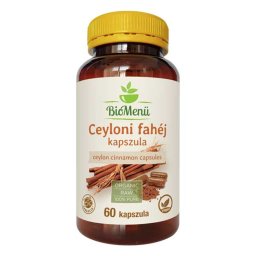 BioMenü BIO CEYLONI FAHÉJ kapszula 60 db