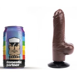 Dildo DP86BR Funker S - rzki barna intim knyeztet
