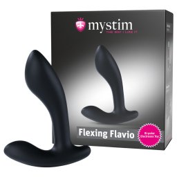 Mystim Flexing Flavio - elektro prosztata vibrtor (fekete)