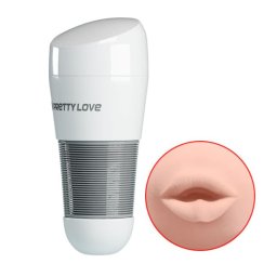 Pretty Love Kitty - száj maszturbátor (világos bőrszín)