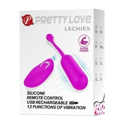 Pretty Love - Lechies akkumulátoros vibrációs tojás távirányítóval
