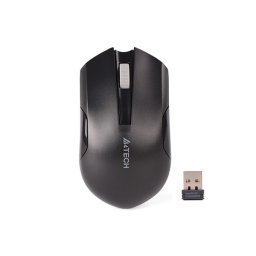 A4tech G3-200NS, V-Track, vezeték nélküli optikai egér, 2,4 GHz, 10 m hatótáv, fekete