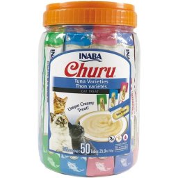 Inaba Cat Churu püré mix macskáknak (tonhal mix) (50 x 14 g) 50db