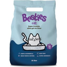 Besties Cat Super Crystals szilikát macskaalom (6.4 kg) 16 l