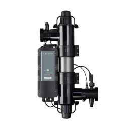 Elecro HR UV-C Mini Classic medence vízfertőtlenítő lámpa áramláskapcsolóval és élettartam visszajelzővel 30W