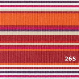 FIUME, 140 cm széles, 265 csíkos, UV álló, impregnált kültéri vászon