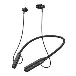 HOCO ES74 bluetooth fülhallgató SZTEREO (v5.4, nyakba akasztható, mikrofon, SPORT) FEKETE
