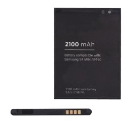 Akku 2100mAh LI-ION (EB-B500BEBEC kompatibilis) Samsung Galaxy S4 mini DUAL (GT-I9192), Galaxy S4 mini (GT-I9195), Galaxy S4 mini (GT-I9190)