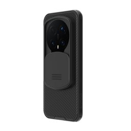 NILLKIN CAMSHIELD PRO szilikon telefonvédő (ütésállóság, kameravédő, csíkos) FEKETE Honor Magic 8 Pro