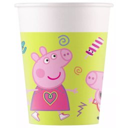 Peppa papírpohár, party pohár 8 DARABOS, 250 ml Nr4