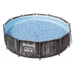 Bestway Steel Pro Max csővázas medence kerek 366x100cm 2m3/h papírszűrővel #5614x