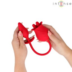 INTENSE - MELANIE dupla csiklizgat zig-zag nyelvvel