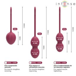 INTENSE - Charli Kegel golyk szett lila sznben