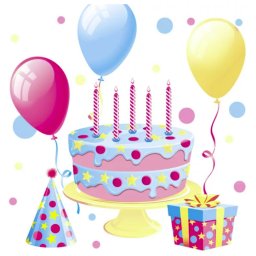 Happy Birthday szalvéta 20 DARABOS, 33x33 cm Nr2