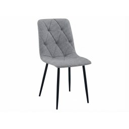 Szürke LIBRA PLATINUM GREY szék fekete lábakkal