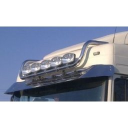 DAF XF 95 / 105 inox tetőkonzol normál fülke