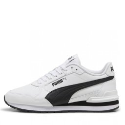 Puma cipő ST RUNNER V4 L JR WHITE-BLACK