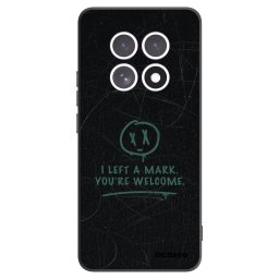 Fekete szilikon tok az alábbi mobiltelefonokra Xiaomi Redmi Note 15 4G - LEFT A MARK