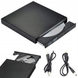 Külső USB csatlakozós, CD író DVD olvasó