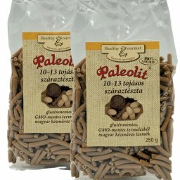 Paleolit Sárga lenmaglisztes makaróni száraztészta DUO 2X250 g
