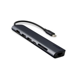 Epico 7in1 alumínium USB-C 8K hub - tintasugaras