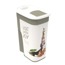 Rotho Flo "use with joy" műanyag táptartó 4.1 L - állatmintás