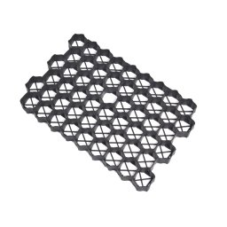 Rojaplast Ekogrid műanyag kültéri burkolat, gyeprács 60x40x3cm - fekete