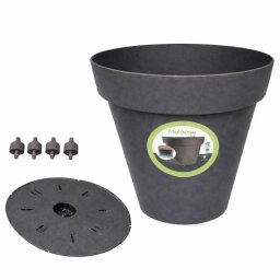 Kaspó virágtartó plusz | Antracit | 93L