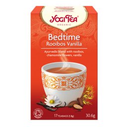 YOGI TEA LEFEKVÉS ELŐTTI BIO TEA ROOIBOS ÉS VANÍLIA ÍZESÍTÉSSEL