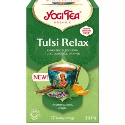 YOGI TEA® PIHENTETŐ TULSI BIO TEA