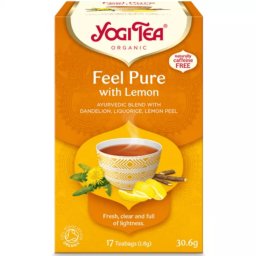 YOGI TEA® TISZTÍTÓ (MÉREGTELENÍTŐ) TEA CITROMMAL