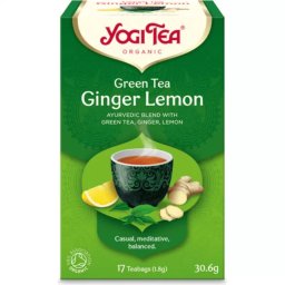 YOGI TEA® BIO ZÖLD TEA GYÖMBÉRREL ÉS CITROMMAL