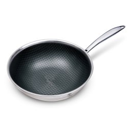 Berlinger Haus Wok serpenyő 28 cm rozsdamentes eterna bevonattal Eternal Collection BH/8507N
