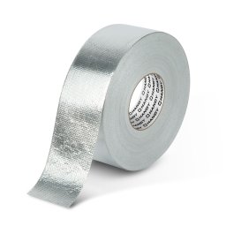 Alumínium ragasztószalag - üvegszálas - akril - 50 m x 50 mm - 150 mikron - lángálló