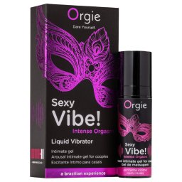 Orgie Sexy Vibe Orgasm - unisex folyékony vibrátor (15 ml)