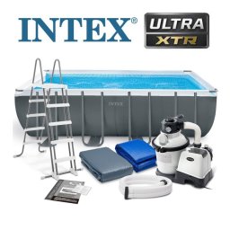 Intex 549x274x132cm Ultra XTR fémvázas medence szett homokszűrővel 26356