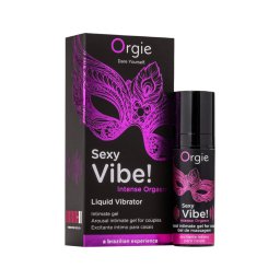 Orgie Sexy Vibe Orgasm - unisex folyékony vibrátor (15ml)