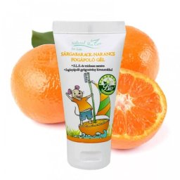 Naturissimo Sárgabarack-narancs fogápoló gél, 50 ml