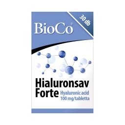 BioCo Hialuronsav Forte tabletta 30x