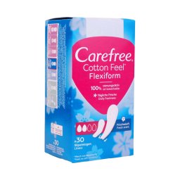 Carefree Cotton Feel Flexiform tisztasági betét friss illattal 30X