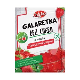 Celiko cukormentes tortazselé eper 14g