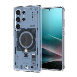 SPIGEN ULTRA HYBRID MAG NEO ONE műanyag telefonvédő (ütésállóság, légpárnás keret, MagSafe) ÁTLÁTSZÓ Samsung Galaxy S25 Ultra (SM-S938)