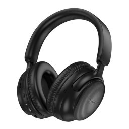 HOCO W53 bluetooth fejhallgató SZTEREO (v5.0, összehajtható, 3.5mm jack aljzat) FEKETE