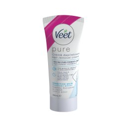 Veet Pure - szőrtelenítő krém lábra és testre - érzékeny bőrre (200 ml)